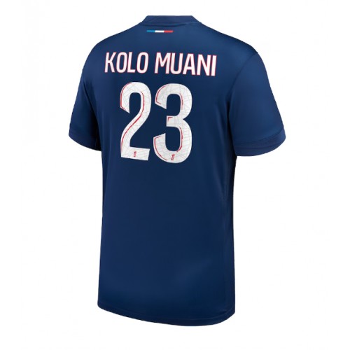 Dres Paris Saint-Germain Randal Kolo Muani #23 Domaci 2024-25 Kratak Rukav